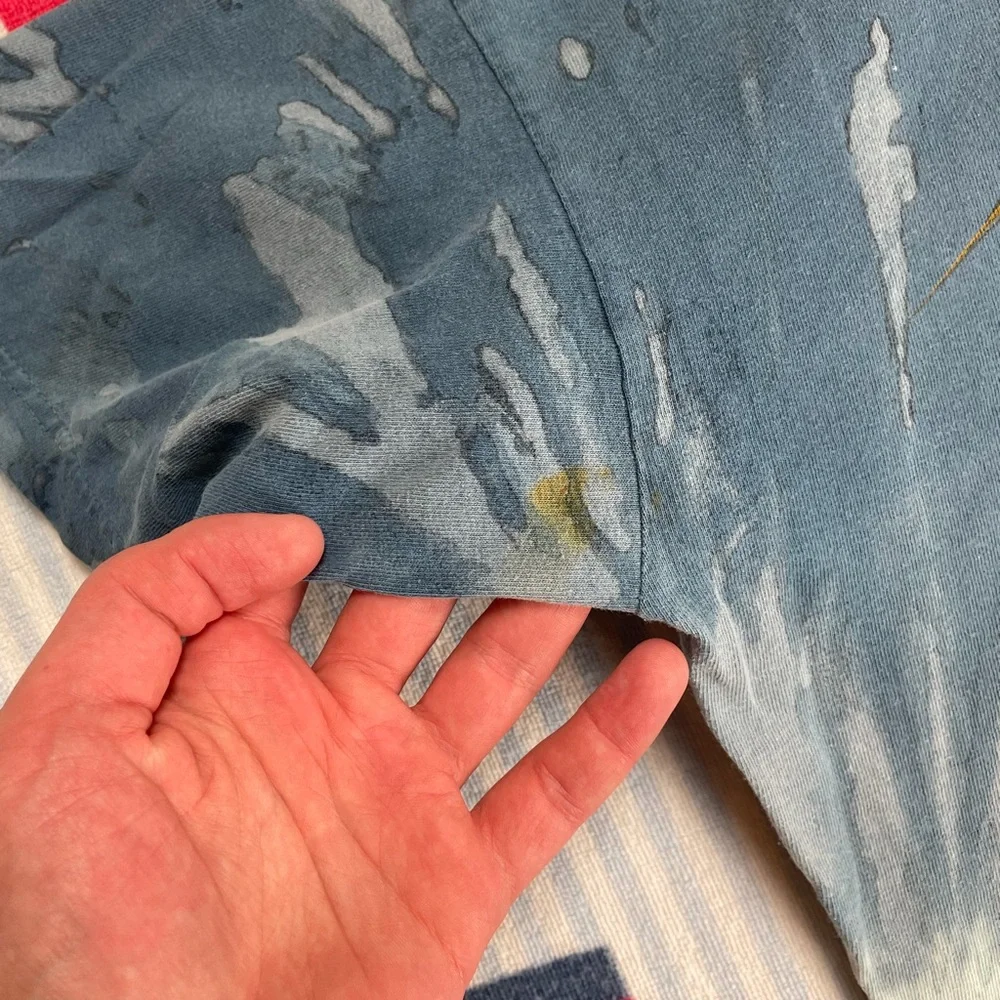 Vintage Star Wars Naboo Fighter Squadron tie dye short sleeve tee shirt - Picture 7 of 13